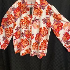 New In-Voland Blouse Shirt women’s Size 22W long sleeve